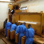 Companies that focus on fair trade help ensure mine employees have safe working environments. Training develops skilled workers that ensures product quality. Photo courtesy Columbia Gem House.